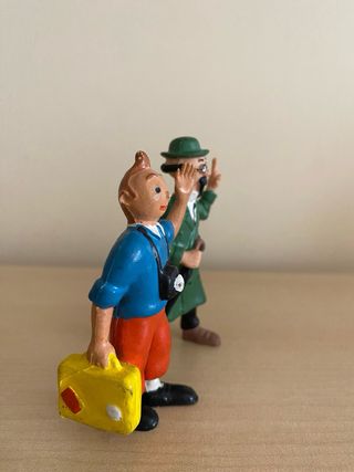 Figuras Tintín y Profesor Tornasol