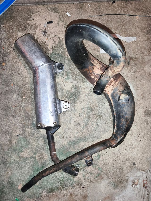 Escape Gas Gas 50cc Original