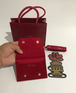 Funda pequeña Cartier roja