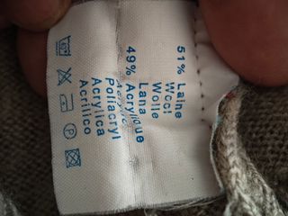 Jersey Quechua Lana Manga Larga Talla M/L