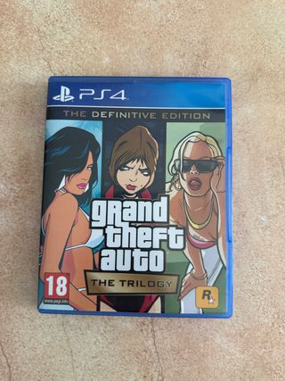 PS4 Grand Theft Auto: The Trilogy Definitive