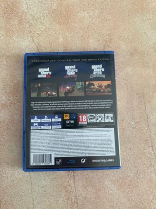 PS4 Grand Theft Auto: The Trilogy Definitive