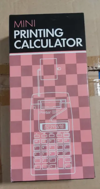 Calculadora Mini Impresora
