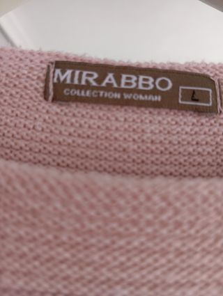 Jersey rosa palo con bolsillos