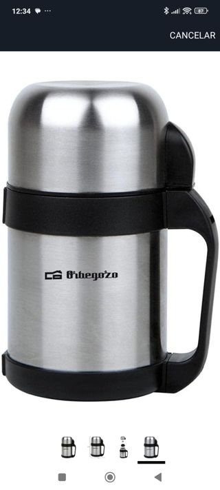 Termo Orbegozo TRSL 750 ml Acero Inoxidable