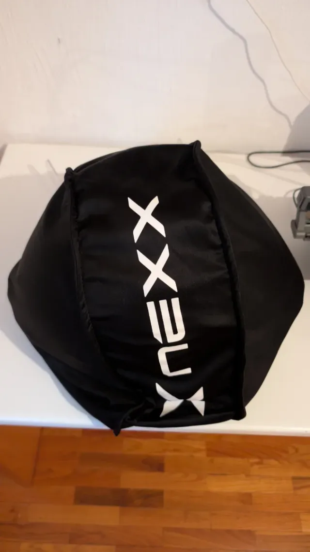 Casco Moto Nexx X.WST3 Negro/Rojo y X-COM3