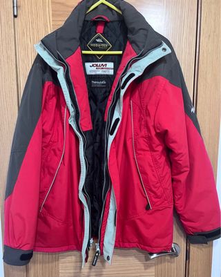 Chaqueta Joluvi Invierno Roja y Gris