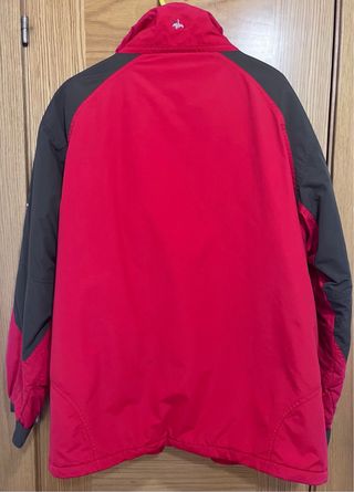 Chaqueta Joluvi Invierno Roja y Gris
