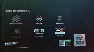 Portátil ASUS TUF GAMING F15 Negro/Rojo