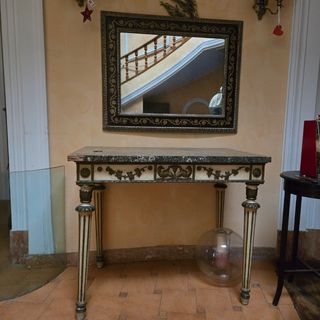 Consolle Luigi XIV Beige e Oro