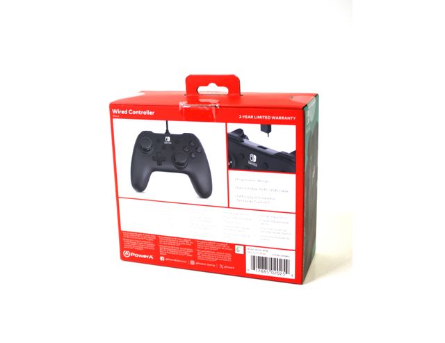 MANDO CON CABLE NINTENDO SWITCH NEGRO 72801