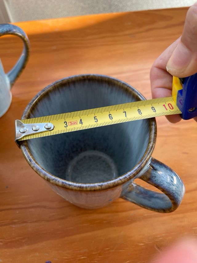 Tazas de cerámica portuguesas