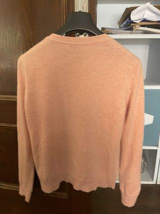 Jersey Twinset mariposa rosa
