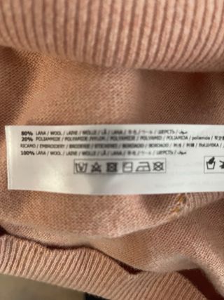 Jersey Twinset mariposa rosa