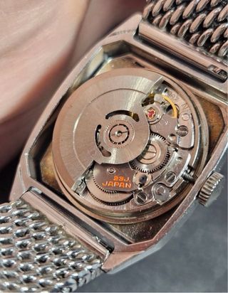 Reloj Seiko Automático Vintage Azul