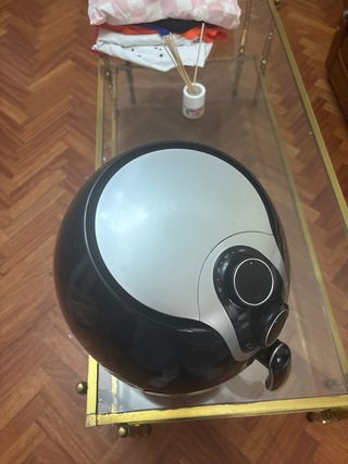 Freidora de aire negra
