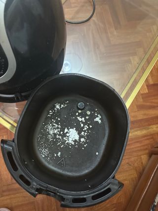 Freidora de aire negra