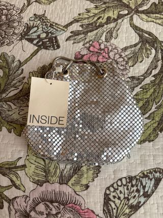 Bolso de fiesta plateado