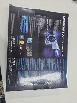 MSI N560GTX-Ti Twin Frozr II 1024MB GDDR5