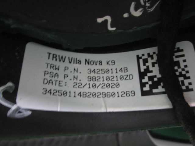 Volante de dirección cuero Citroen Berlingo K9