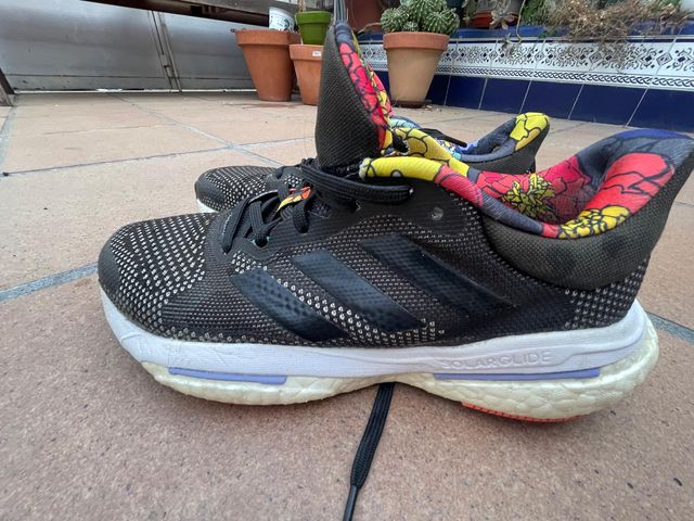 Zapatillas Adidas Boost Negras Multicolor