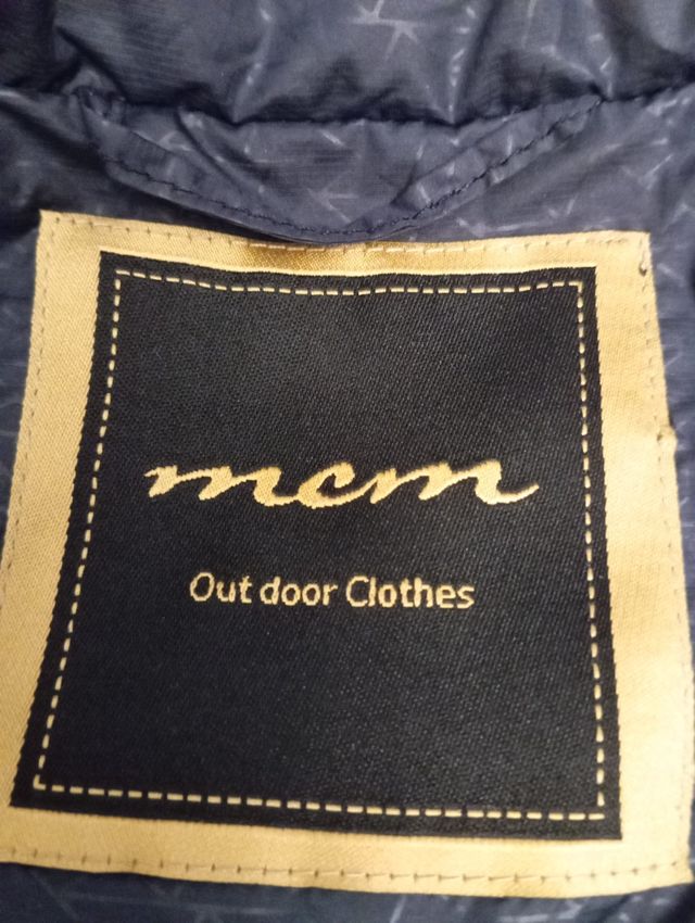 Chaqueta acolchada azul MARC