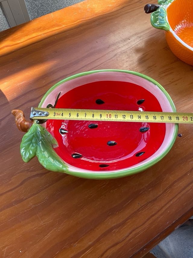 Recipientes de cerámica portuguesa Frutas