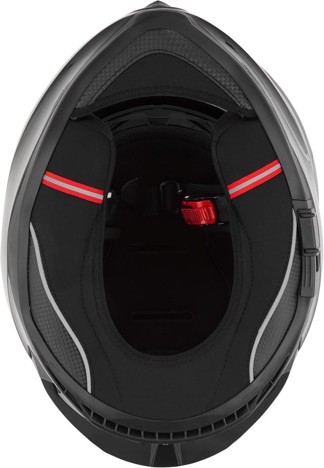 JDC Casco de Moto Integral Doble Visera Retráctil