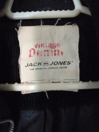 Chaqueta larga pana negra J