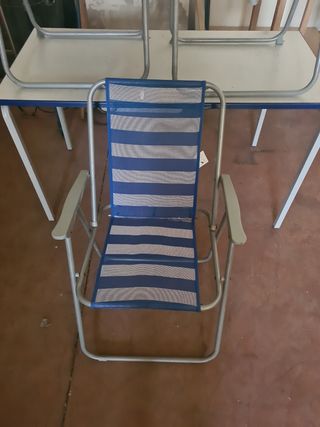 Sillas plegables campo/piscina
