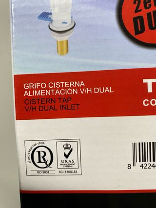 Grifo Cisterna TecnoAgua T-469 Dual