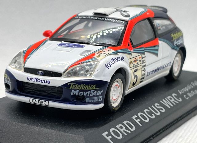FORD FOCUS WORLD RALLY CAR 2002, BUEN ESTADO, 1/43