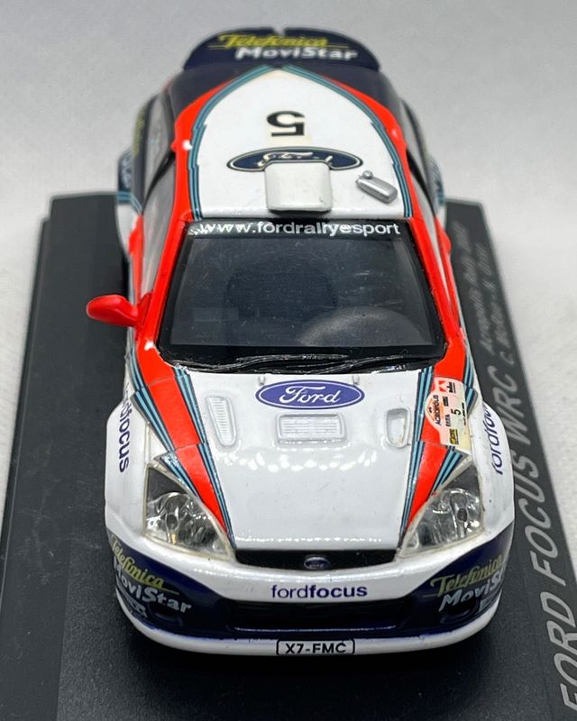 FORD FOCUS WORLD RALLY CAR 2002, BUEN ESTADO, 1/43