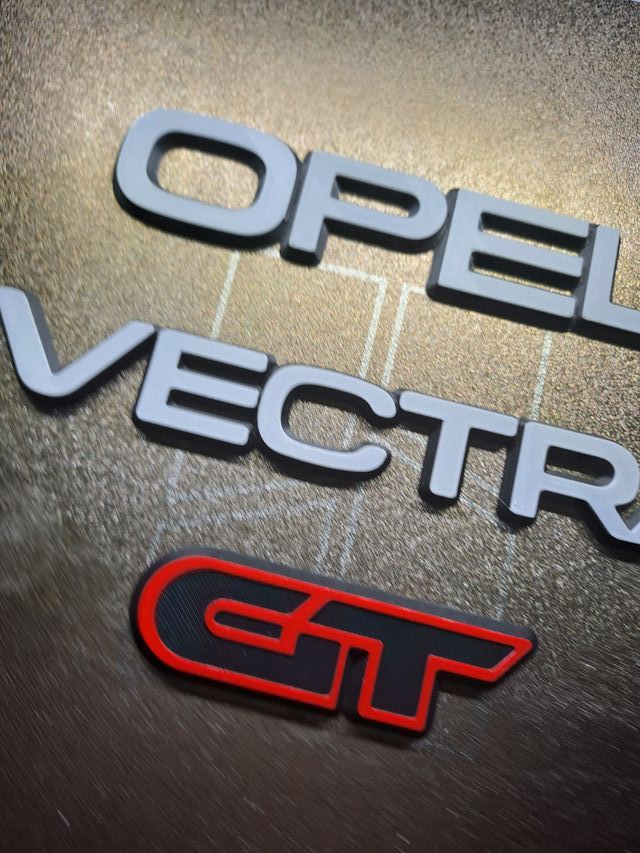 Emblemas Opel Vectra GT 3D