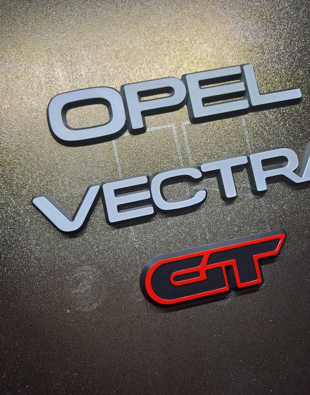 Emblemas Opel Vectra GT 3D