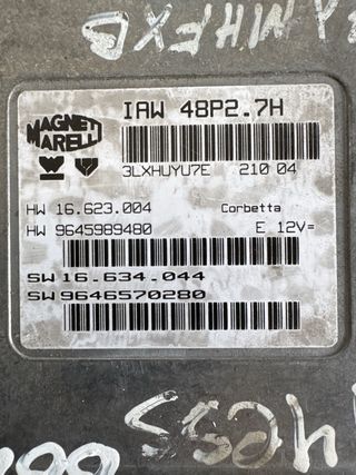 Centralita motor Magneti Marelli  ref: IAW48P27H
