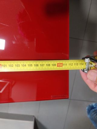 Mesa de cocina Si-CO cristal extensible
