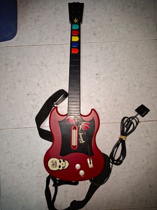 Guitarra Guitar Hero PS2 Gibson Roja