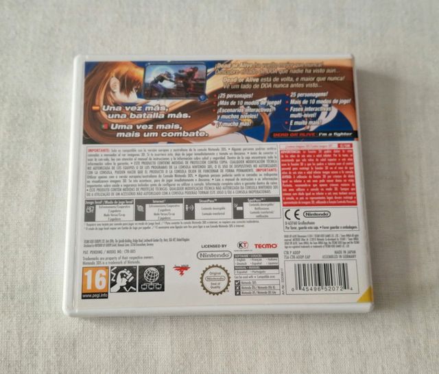 Dead or Alive Dimensions 3DS