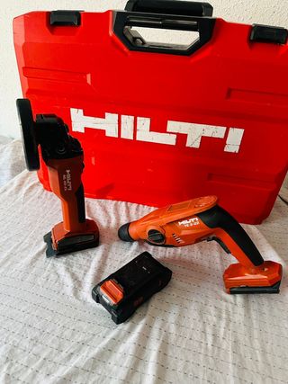Hilti Amoladora y Taladro Percutor