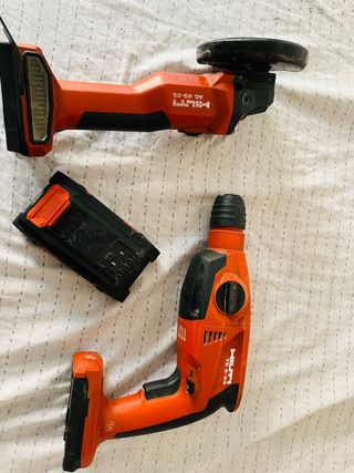 Hilti Amoladora y Taladro Percutor