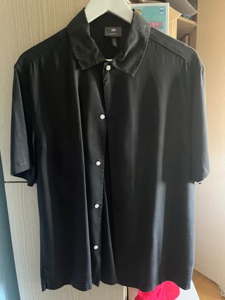 Camisa Negra H&M Talla M
