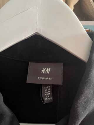 Camisa Negra H&M Talla M