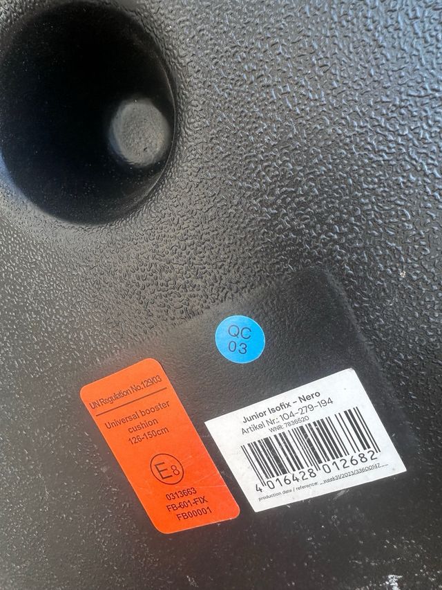 Elevador coche Osann i-Size Isofix