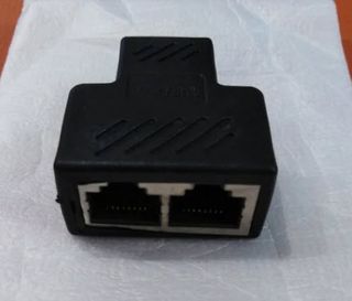 Adaptador Doble Red Ethernet RJ45
