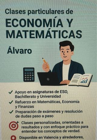 Prof. Particular Economía y Matemáticas