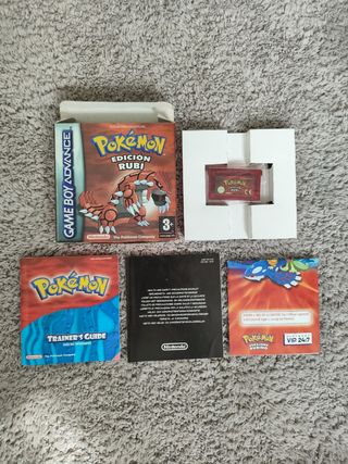 Lote 3 Juegos Pokémon Game Boy Advance