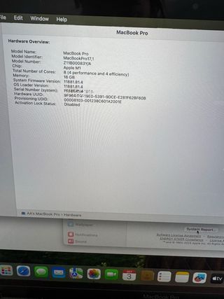 MacBook Pro 13” M1 2020