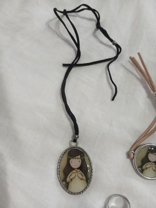 Conjunto collar, pulsera y sortija