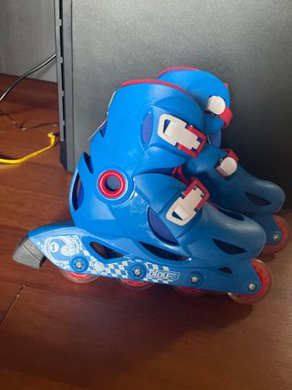 Patines Oxelo Talla 32-34 Azul